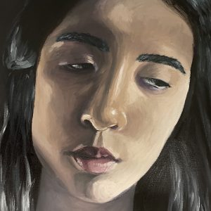 SOPHIE QUI , i feel dull, oil on canvas, 2021